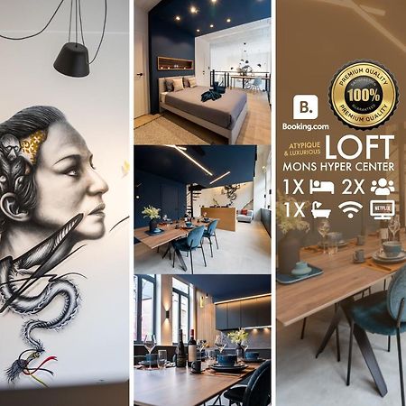 Atypique Loft Mons City Center Exteriör bild