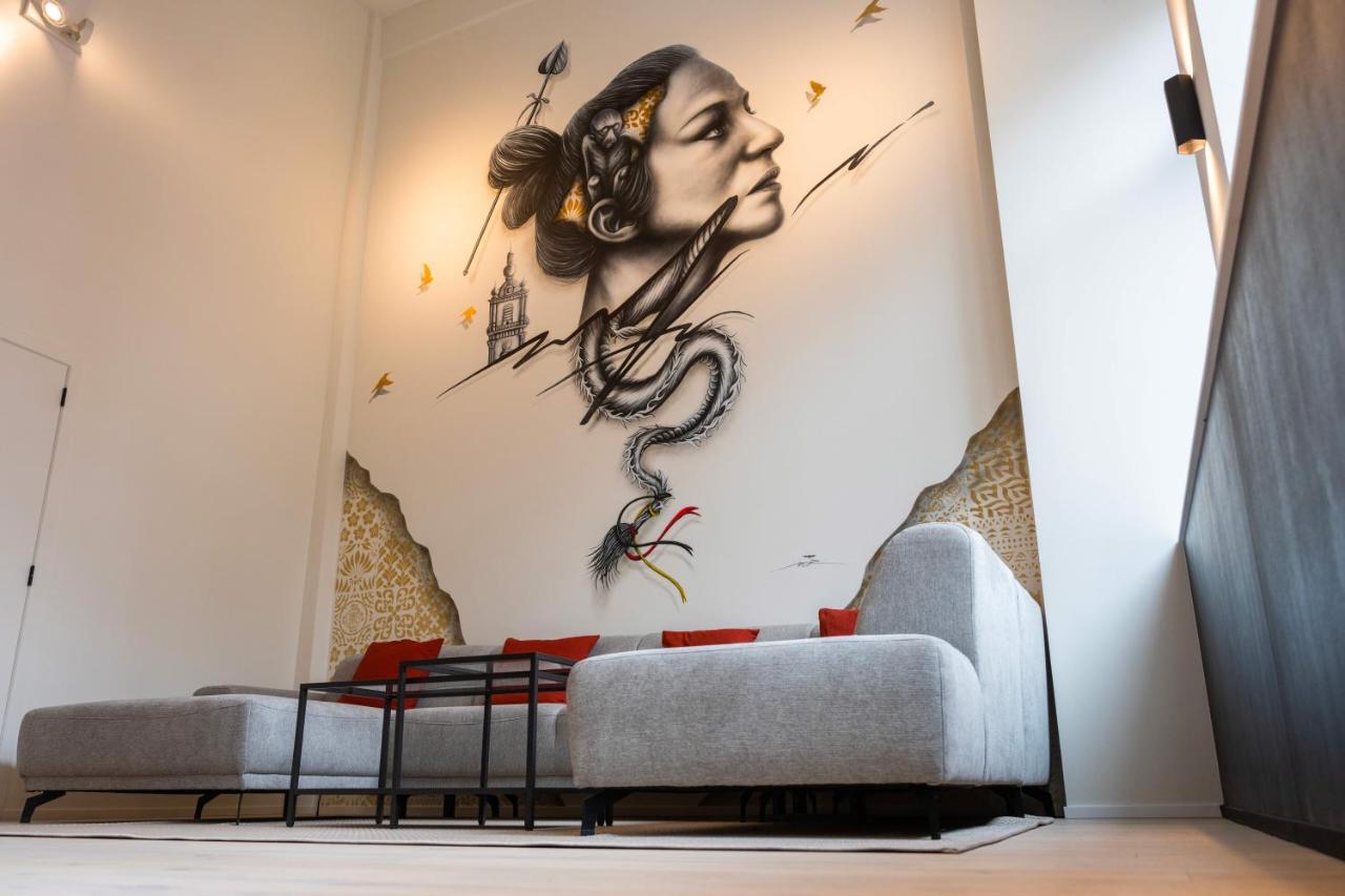 Atypique Loft Mons City Center Exteriör bild